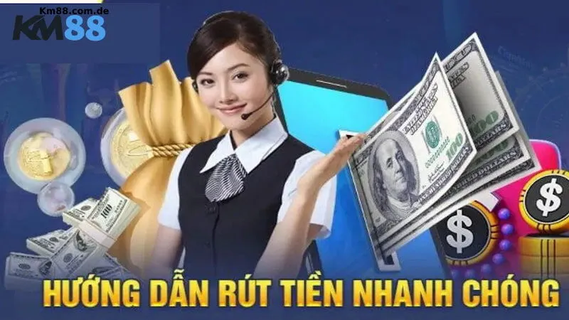 5 bước rút tiền KM88 nhanh chóng về tài khoản cá nhân
